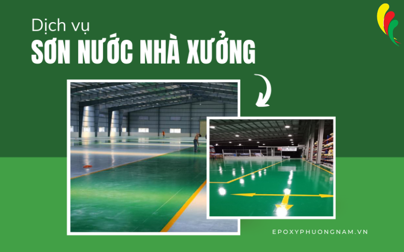 Dịch vụ sơn nước nhà xưởng